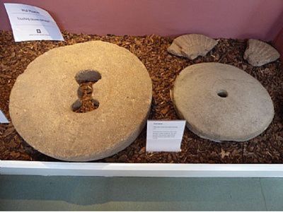 Two stone Roman Rotary Querns